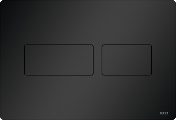 Tece Solid Betätigungsplatte für Toilette schwarz 9240416