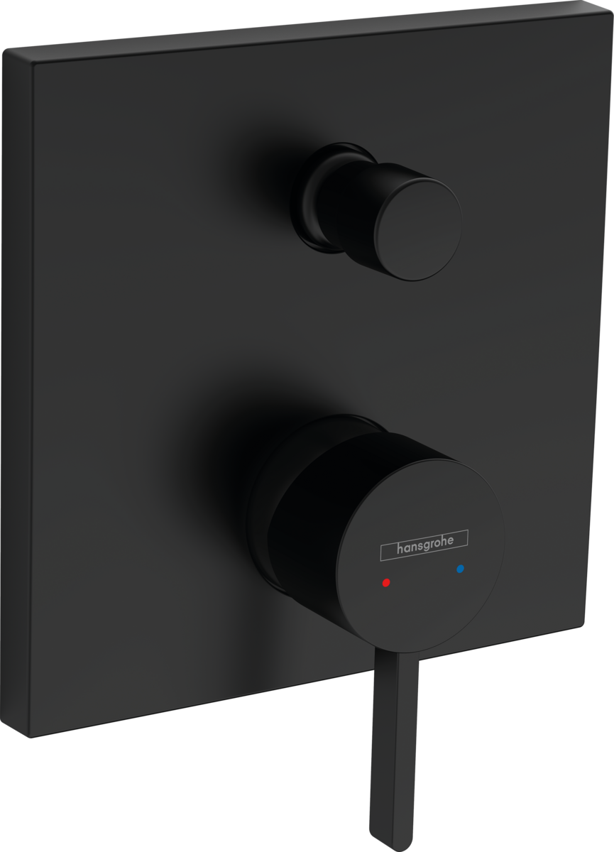 Hansgrohe Finoris Badewannen- und Duscharmatur Unterputz schwarz 76415670