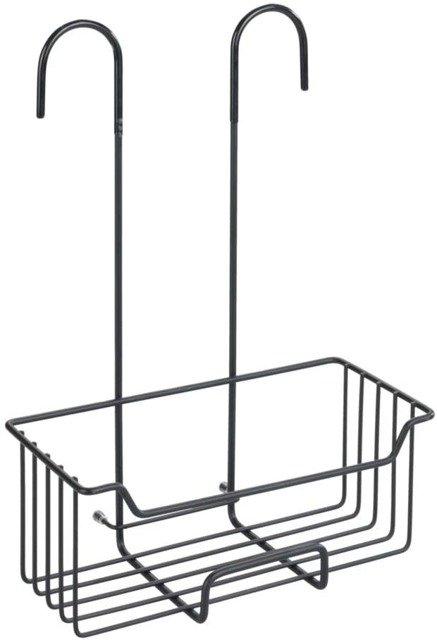 Wenko Caddy Badezimmerkorb schwarz 24525100