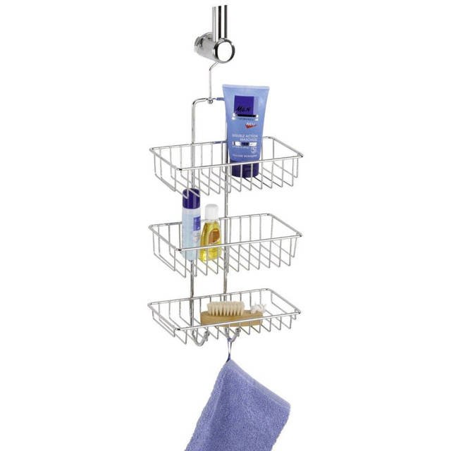 Wenko Nivala Badezimmerkorb chrom 15888100