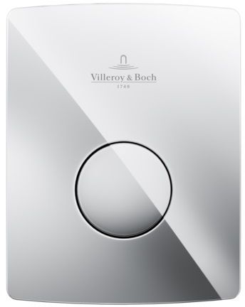 Villeroy & Boch ViConnect Betätigungsplatte für Urinal glänzender Chrom 92194461