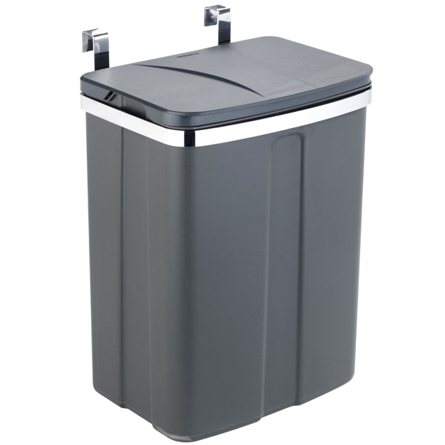 Wenko Papierkorb 12 l grau 54903100