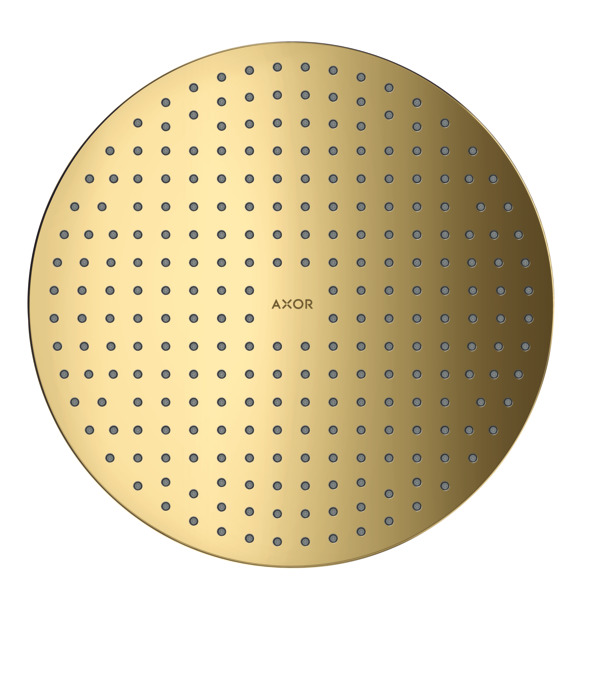 Axor ShowerSolutions Kopfbrause 30x30 cm rund gold 35302990