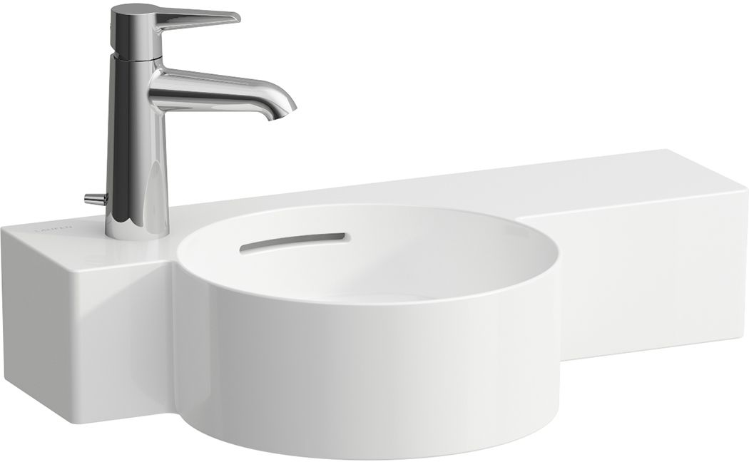 Laufen Val Waschbecken 55x31.5 cm halbrund Klassisch weiß H8152830001051