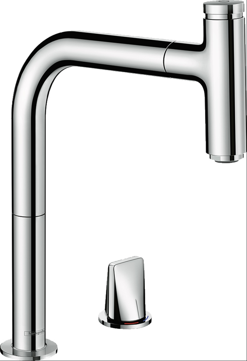 Hansgrohe Metris Select M71 Küchenarmatur Stehend chrom 73804000