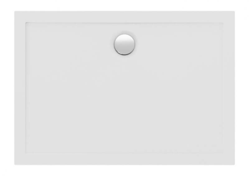 Polimat Lider Rechteckige Duschwanne 100x70 cm weiß 00047