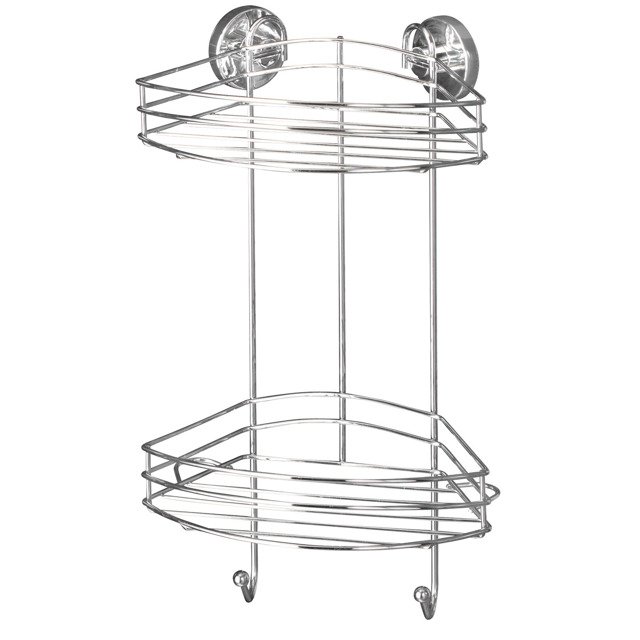 Wenko Vacuum-Loc rund Stah Regal 23 cm 20885100