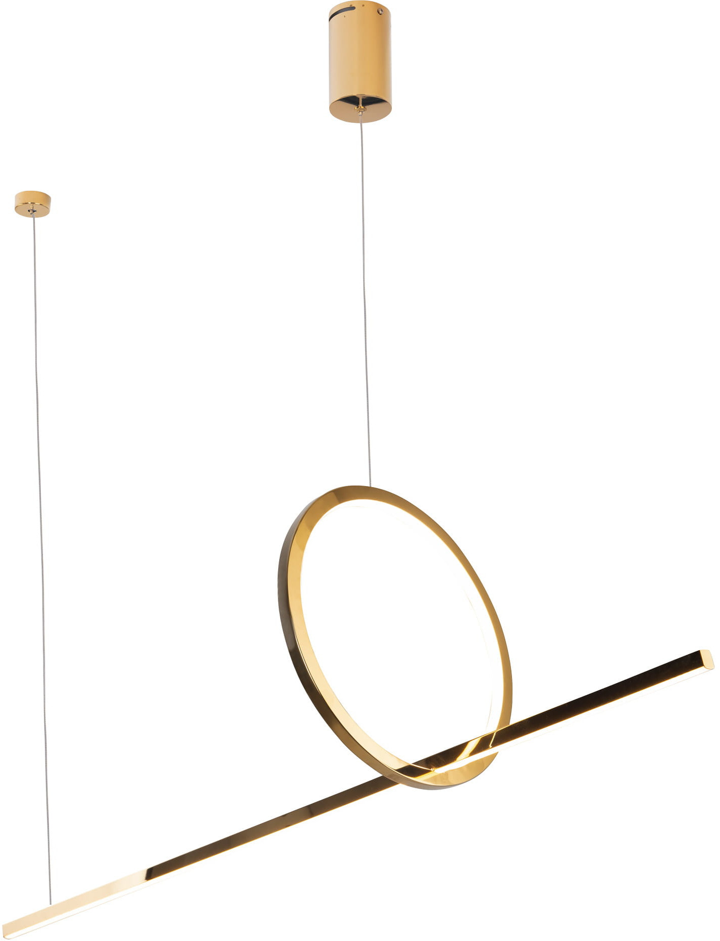 MaxLight Lozanna Pendelleuchte 1x18 W gold P0390