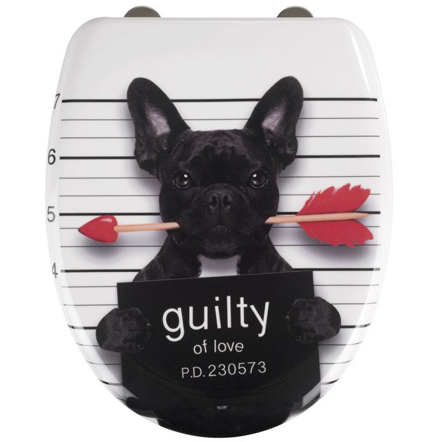 Wenko Guilty Dog Toilletensitz absenkautomatik 22405100