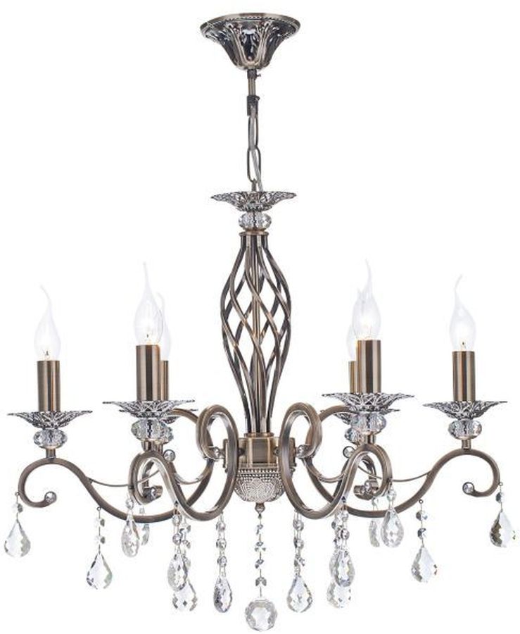 Maytoni Grace Pendelleuchte 6x60 W braun RC247-PL-06-R