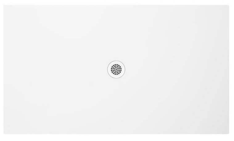 Polimat Fresco Rechteckige Duschwanne 120x80 cm weiß 00455