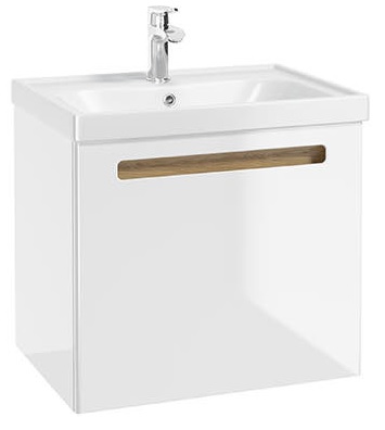 Defra Senso Kabinett 58x43x50 cm Unterschrank hängend weiß 260-D-06002