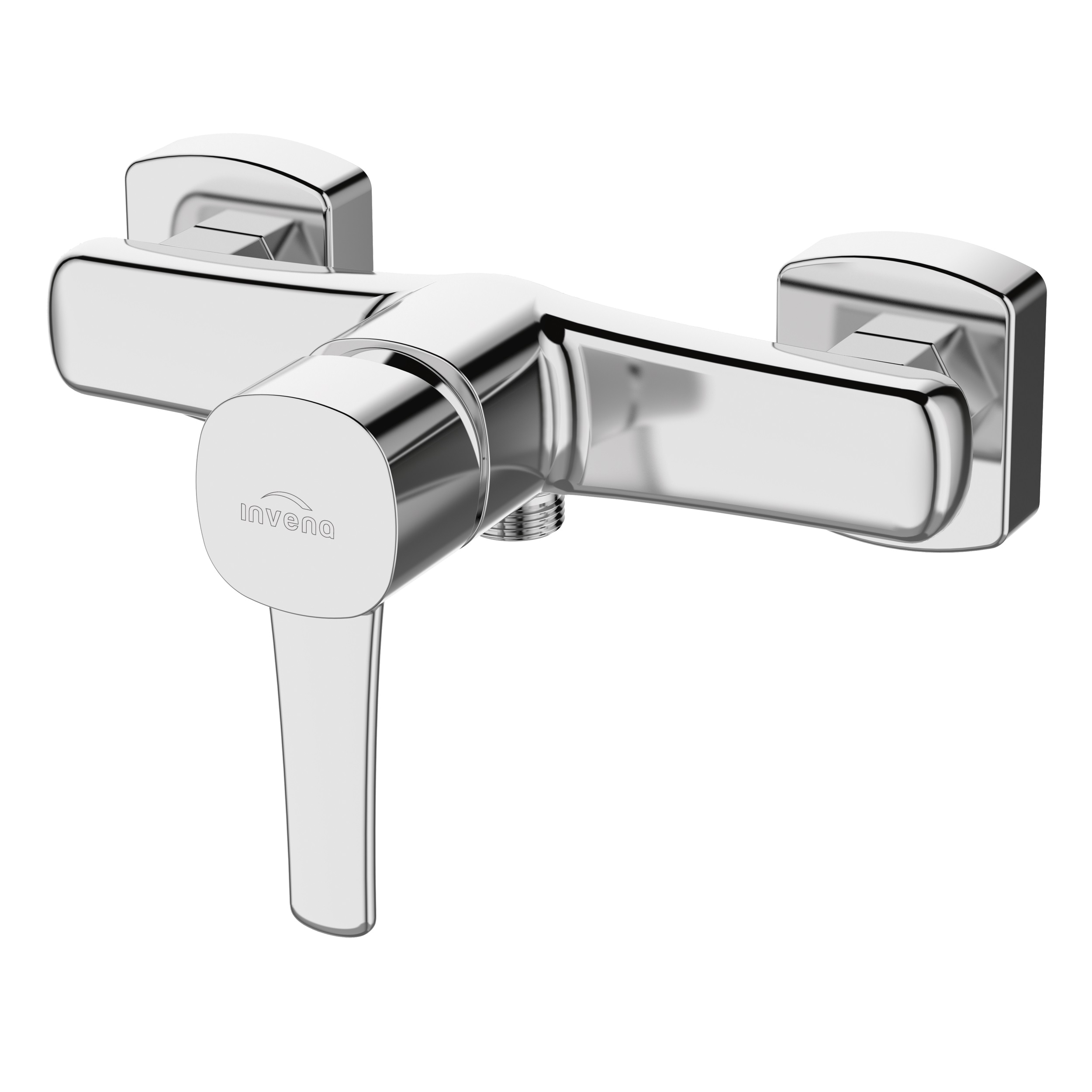 Invena Glamour duschbatterie Wand chrom BN-02-001