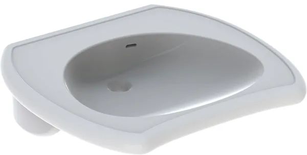 Geberit Vitalis Waschbecken 55x55 cm Klassisch für Behinderte weiß 221556000