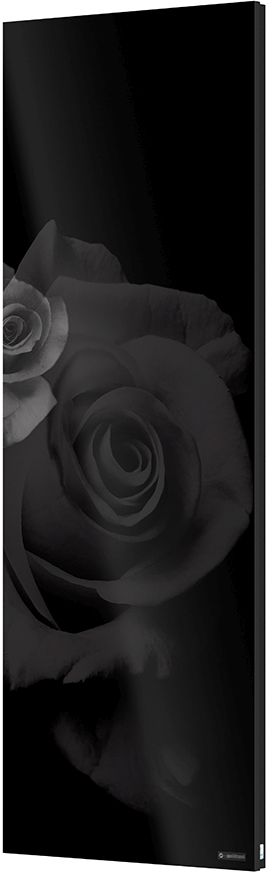 Instal Projekt Inventio Badezimmerheizkörper dekorativ 180.6x65.6 cm schwarz INV-70/180E31FS21