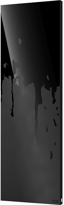 Instal Projekt Inventio Badezimmerheizkörper dekorativ 180.6x65.6 cm schwarz INV-70/180E31FS22