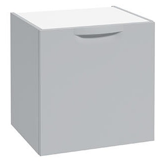 Defra Flou Kabinett 50x43x50 cm Seitenschrank hängend grau 259-B-05005