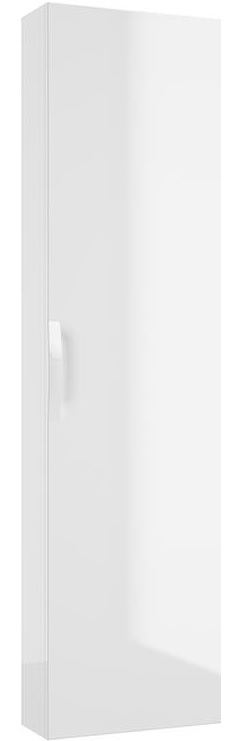 Defra Flou Kabinett 42x16.8x170 cm Seitenschrank hängend weiß 259-C-04203
