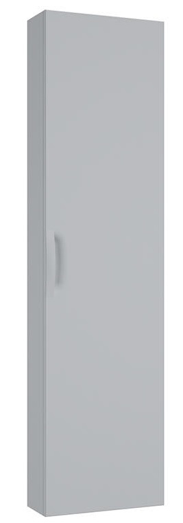 Defra Flou Kabinett 42x16.8x170 cm Seitenschrank hängend grau 259-C-04205
