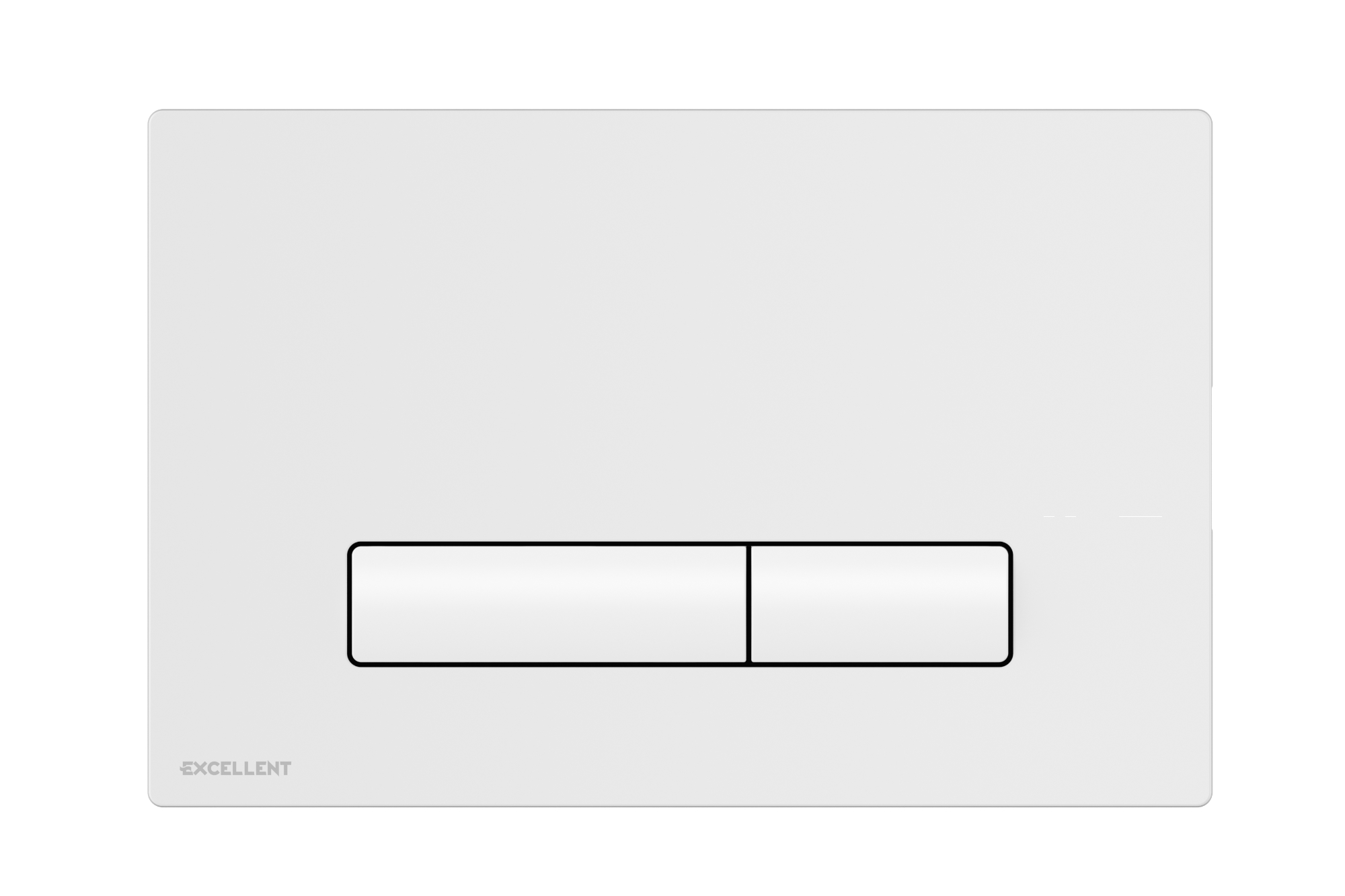 Excellent Aurro Fresh Betätigungsplatte für Toilette weiß INEX.AF230.150.WH