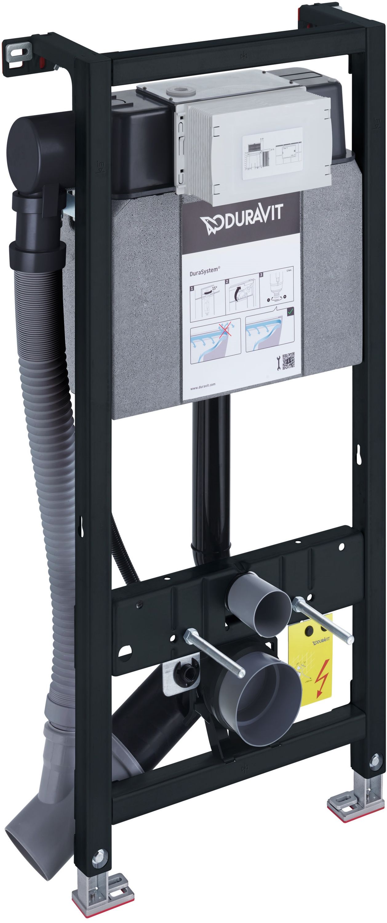 Duravit DuraStyle Unterputzrahmen in der hängenden Schüssel WD1014000000