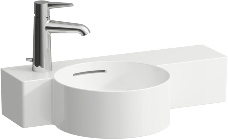 Laufen Val Waschbecken 55x31.5 cm halbrund Klassisch weiß glanz H8152830001091