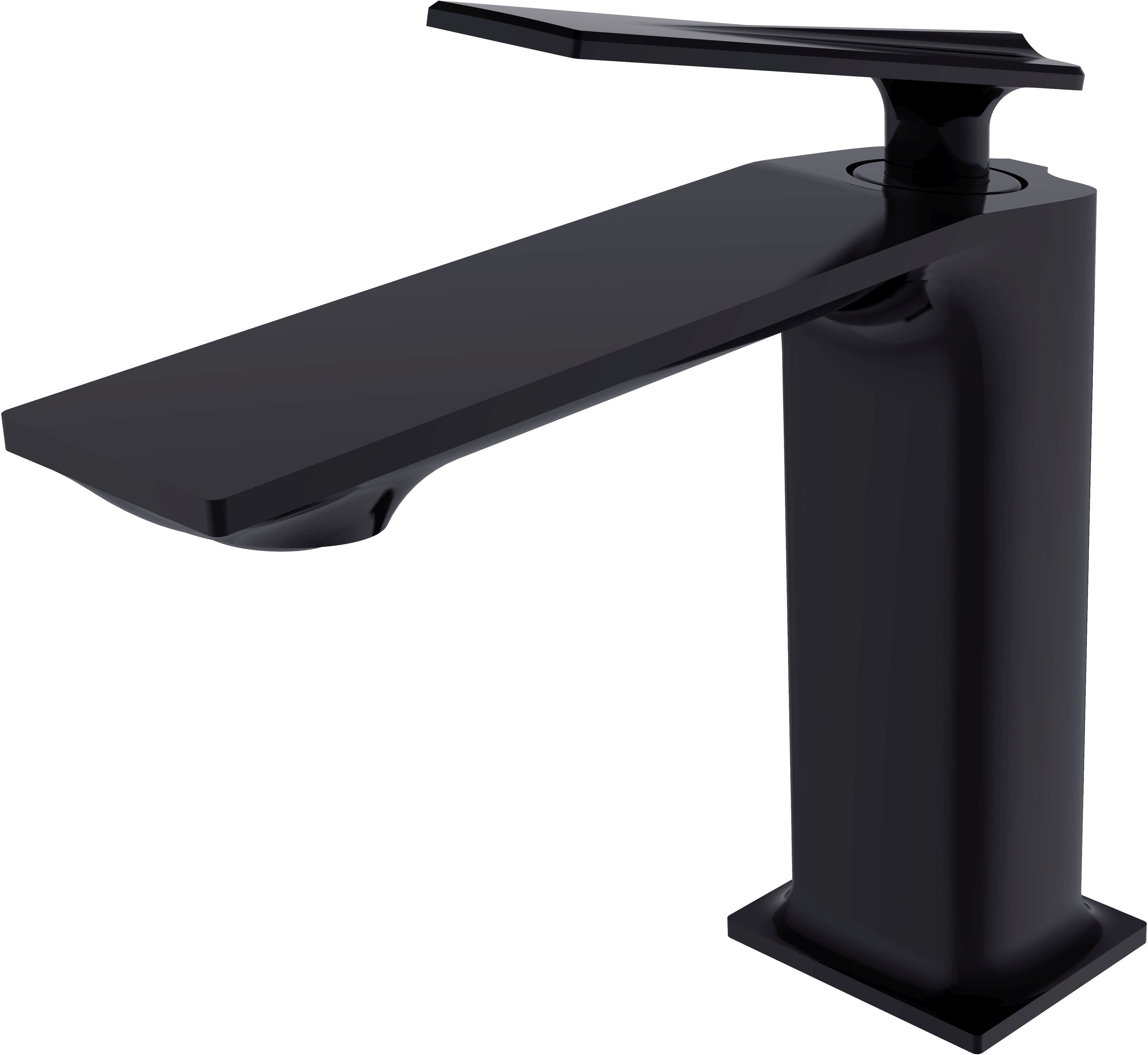 Besco Aspira waschbeckenhahn stehend schwarz BU-AII-CZ