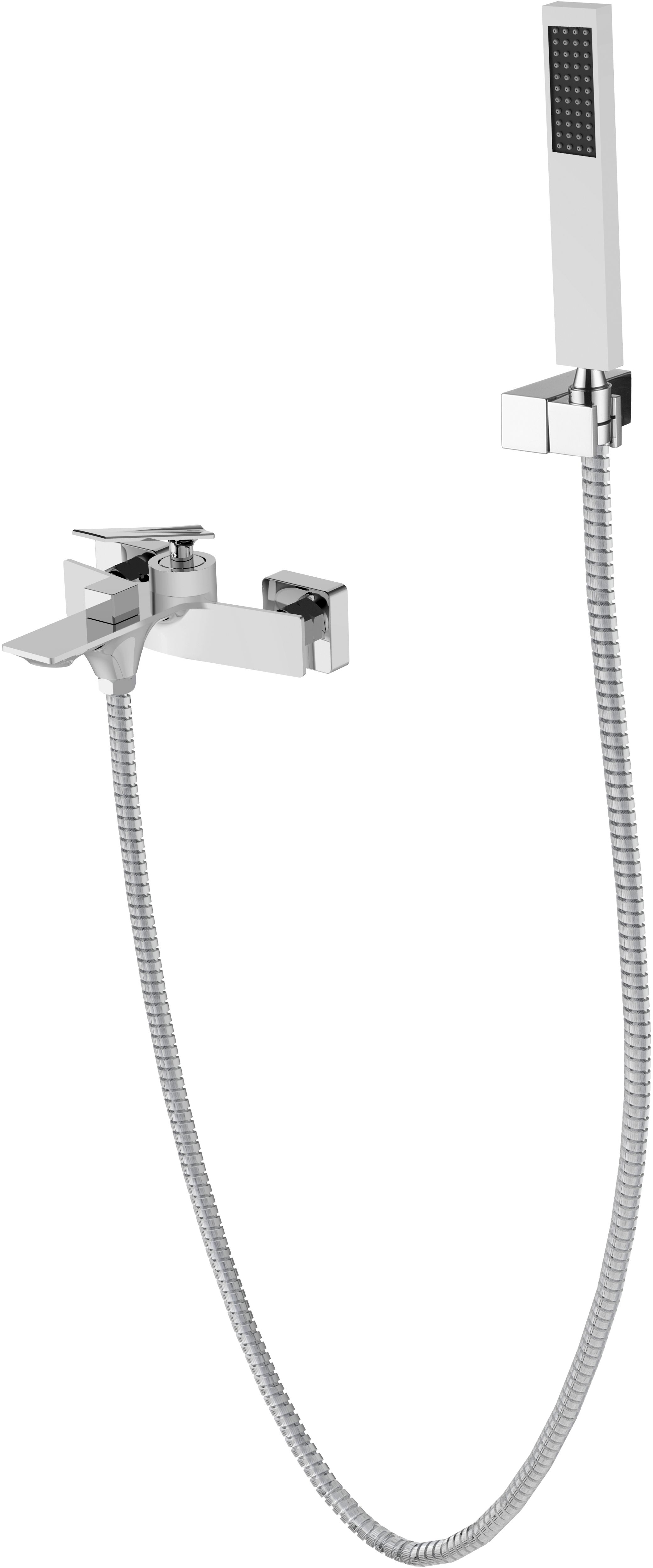 Besco Aspira badewannen- und duscharmatur Wand chrom BW-AS-CH