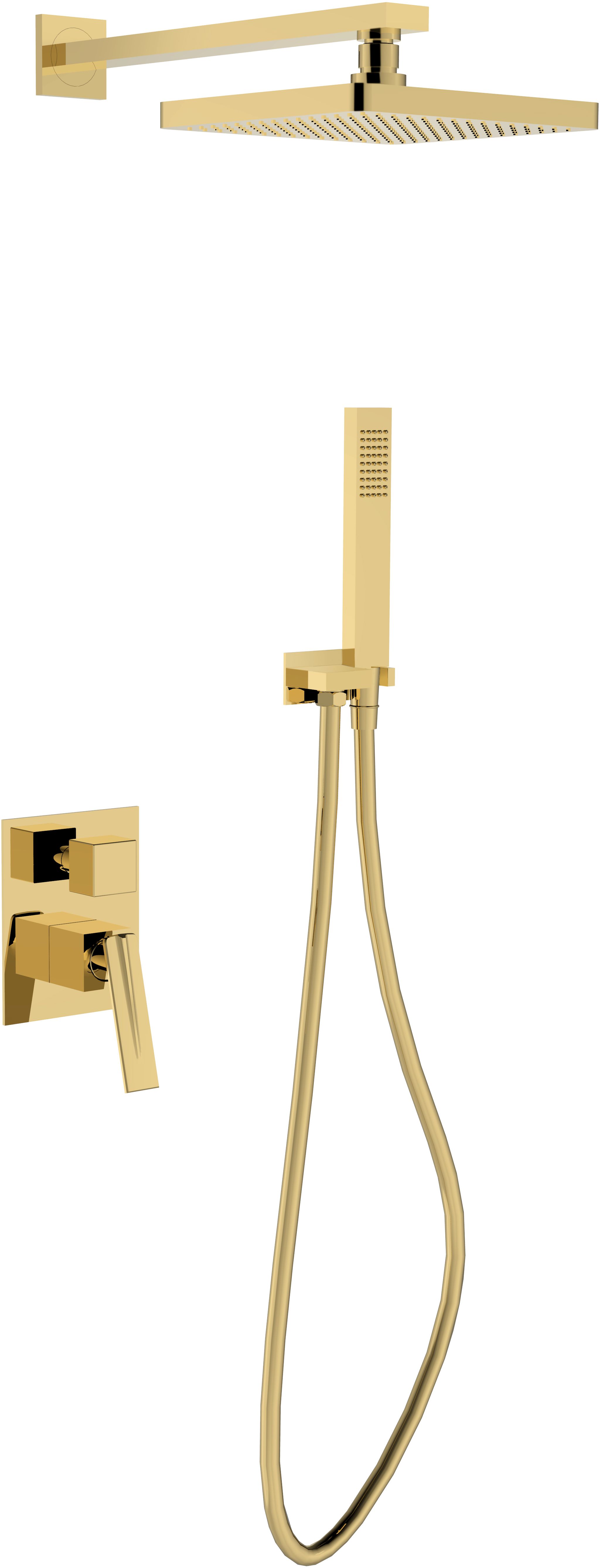 Besco Aspira Duschset Unterputz gold BP-AI-ZL