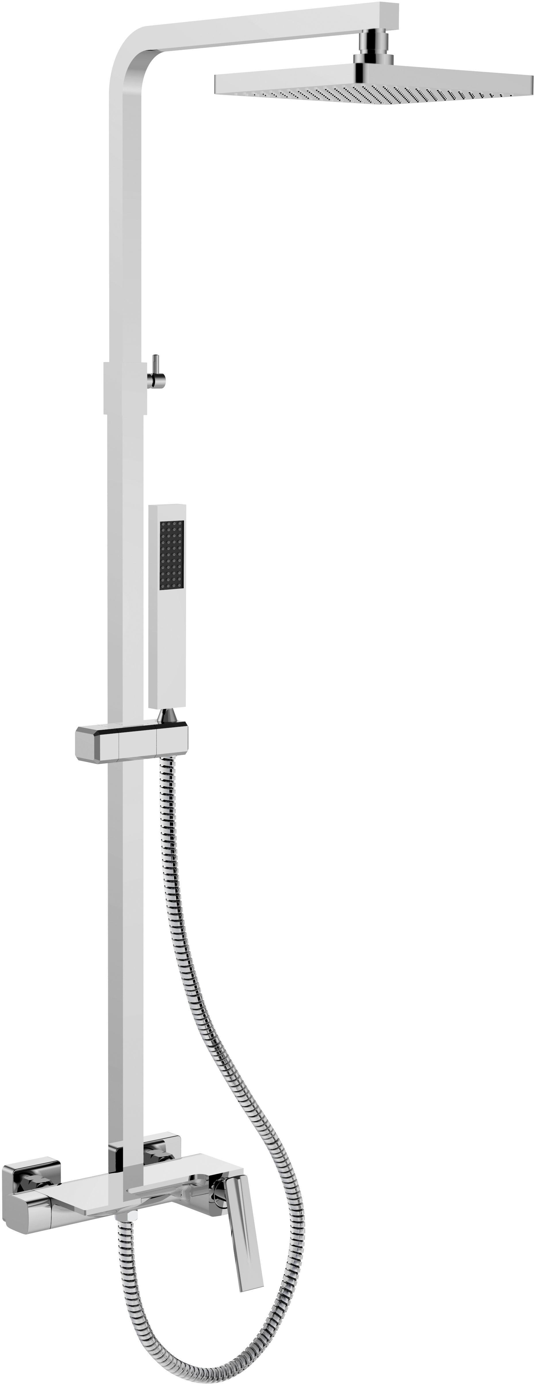 Besco Aspira Duschset Wandmontage chrom BP-AN-CH
