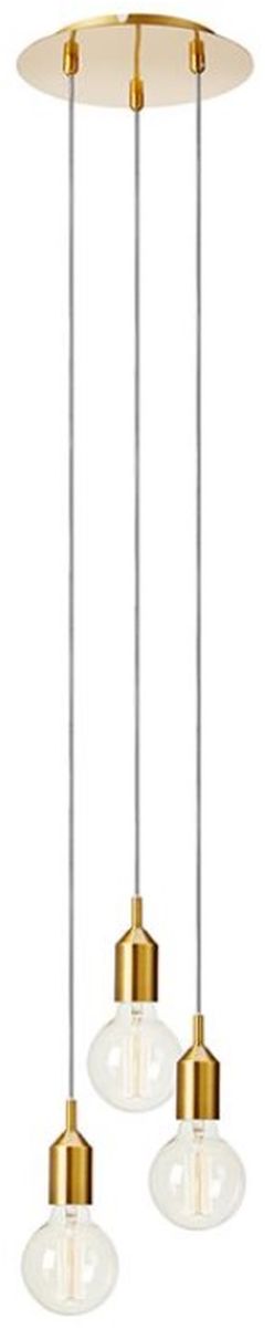 Markslöjd Bronx Pendelleuchte 3x60 W braun 108099