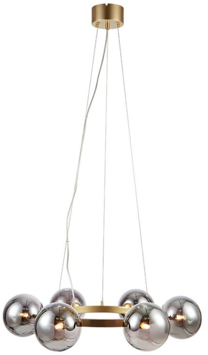 Markslöjd Circle Pendelleuchte 6x20 W verraucht-gold 108050