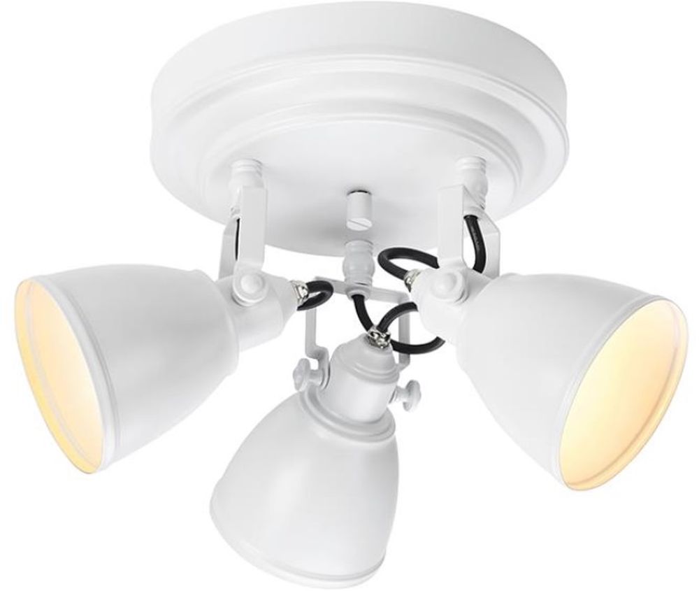 Markslöjd Fjällbacka Deckenlampe 3x20 W weiß 108083