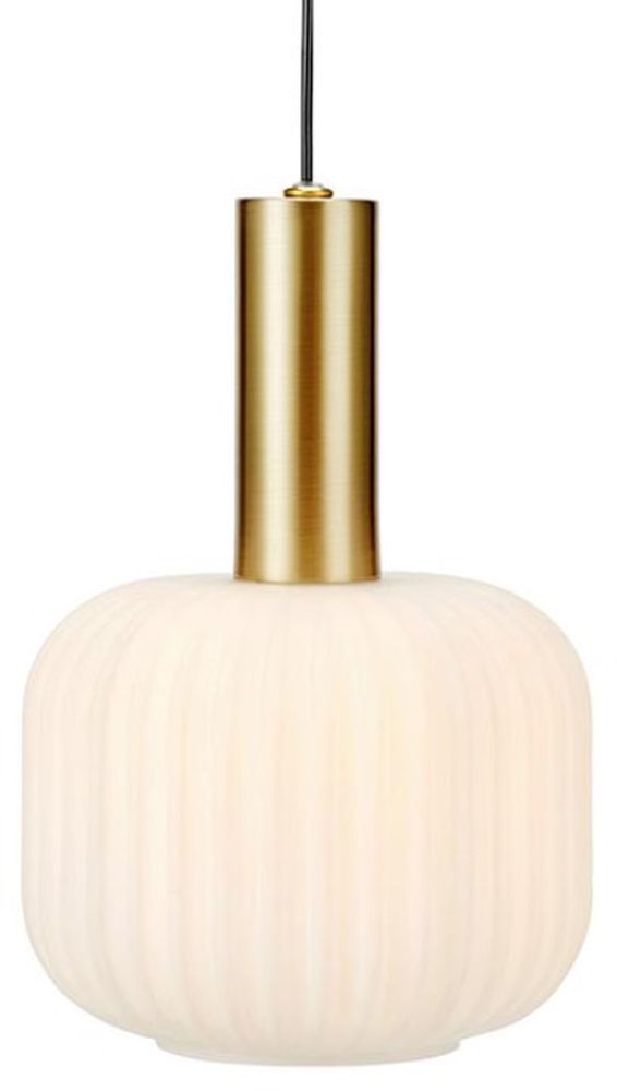 Markslöjd Sober Pendelleuchte 1x40 W weiß-messing 108123