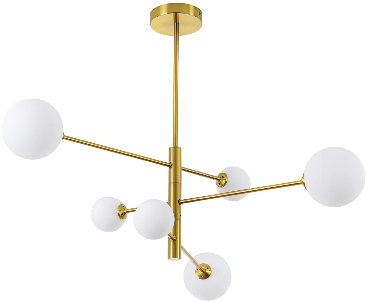 Light Prestige Dorado Deckenlampe 6x40 W weiß-gold LP-002/6P