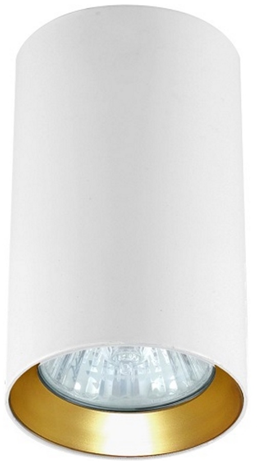 Light Prestige Manacor Deckenlampe 1x50 W weiß-gold LP-232/1D-90WH/GD
