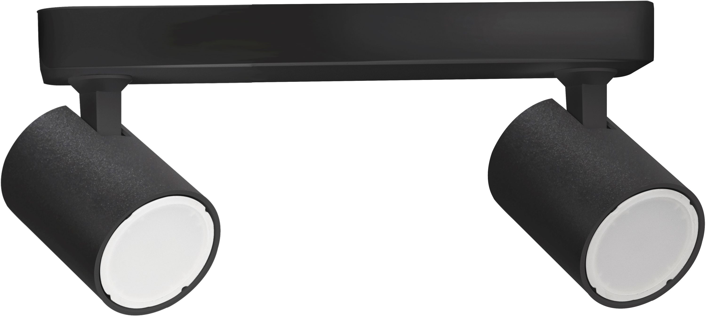 Light Prestige Snow Deckenlampe 2x50 W schwarz LP-731/2WBK