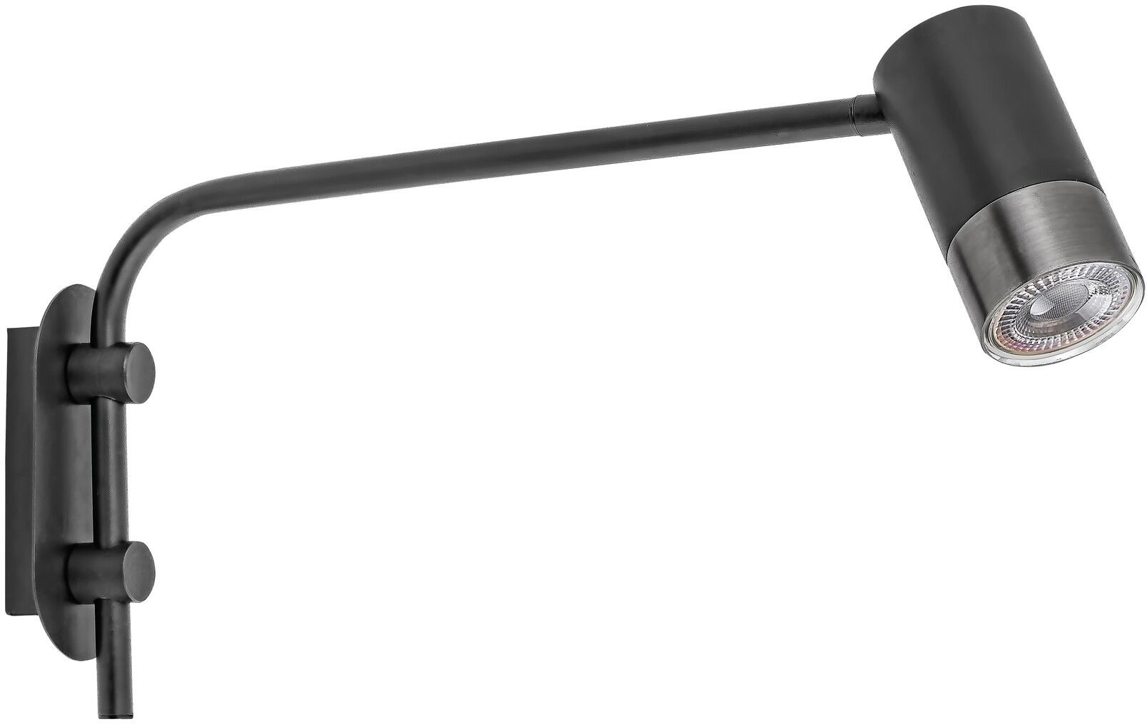 Rabalux Zircon Leuchter 1x5 W schwarz-silber 5072