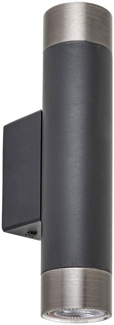 Rabalux Zircon Leuchter 2x5 W schwarz-silber 5073