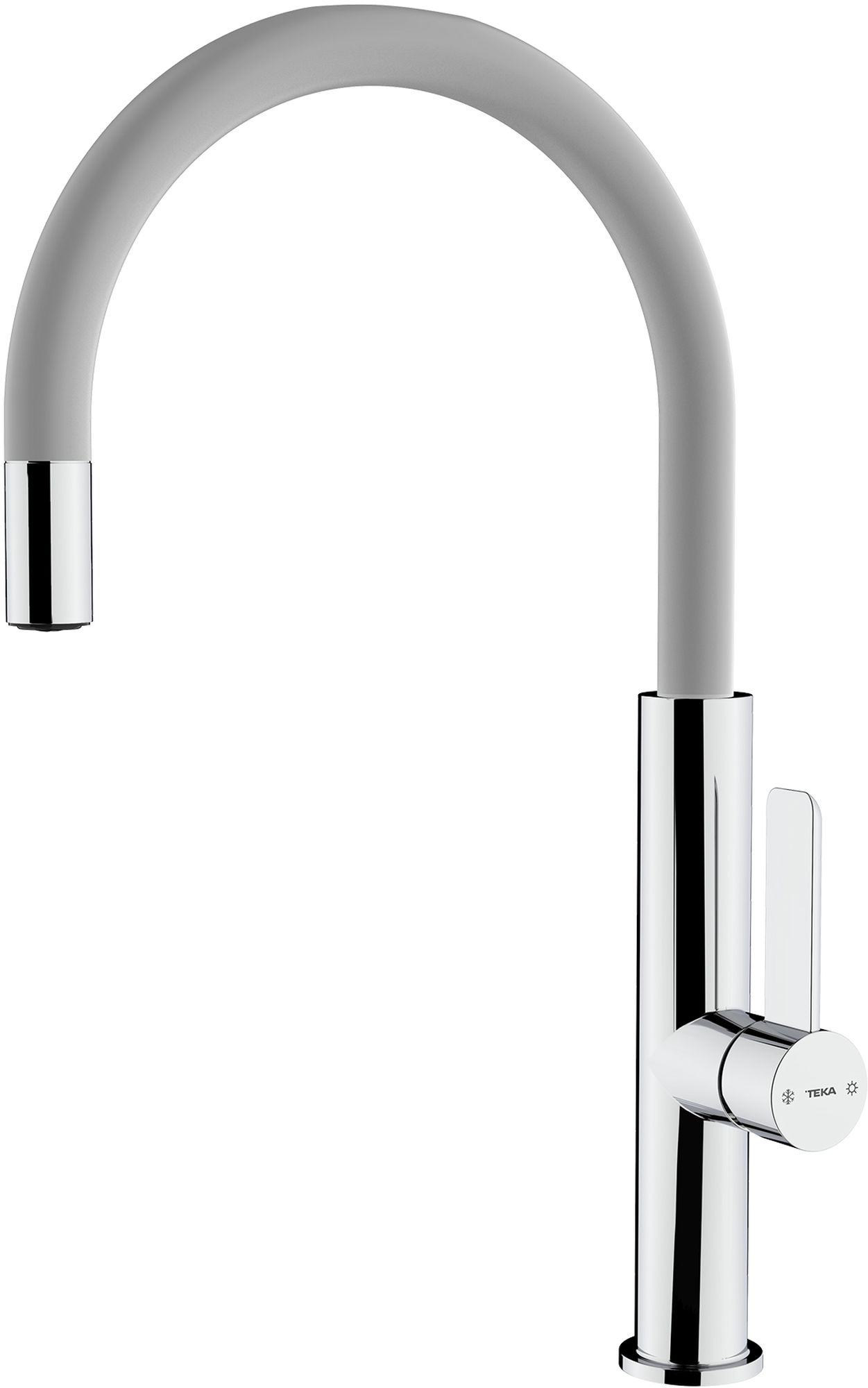 Teka FOT küchenarmatur stehend chrom-grafit/grau 116030047