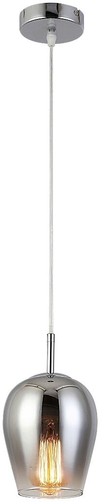 Rabalux Petunia Pendelleuchte 1x60 W chrom-verraucht 5252