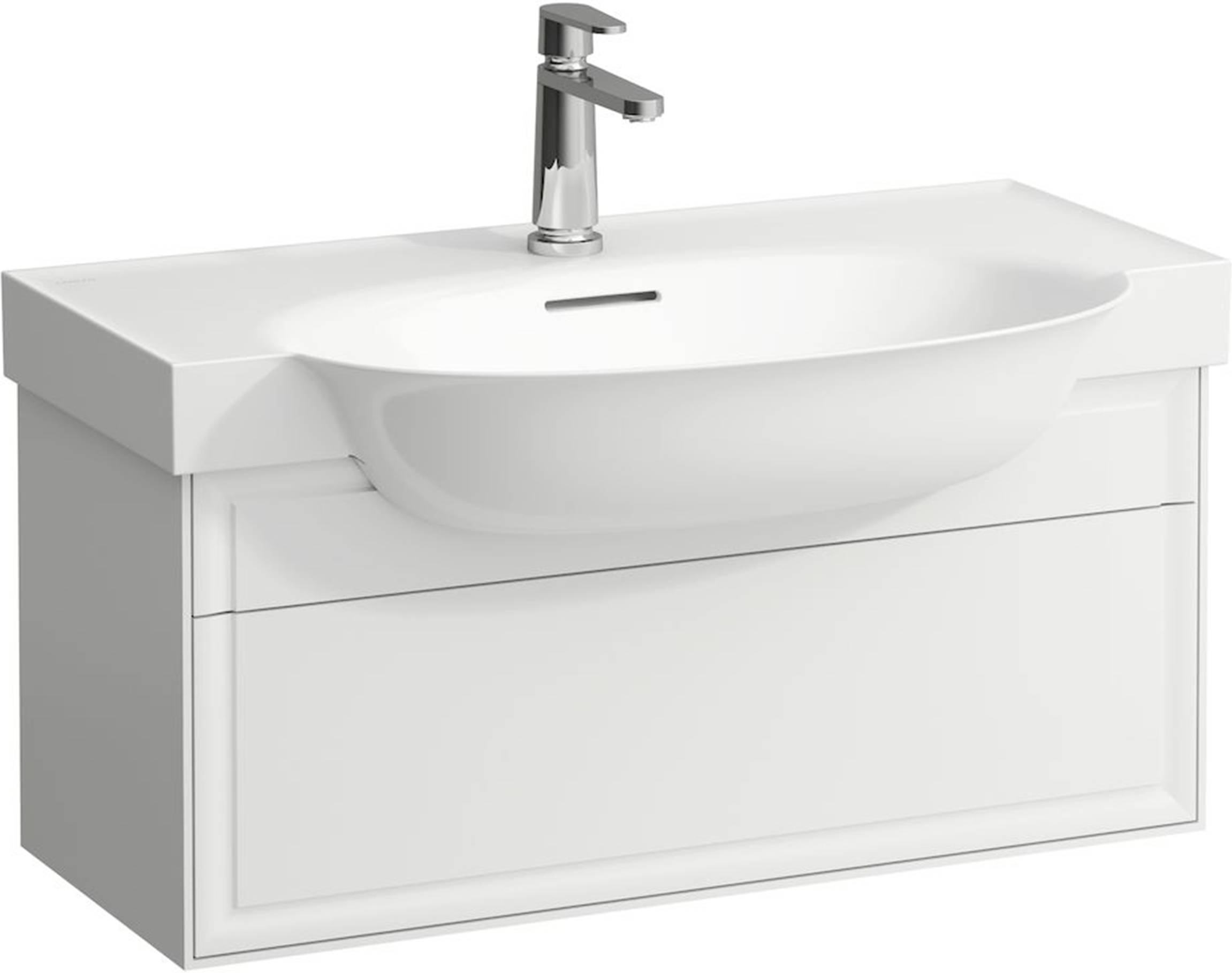 Laufen The New Classic Unterschrank 77.6x31.6x34.4 cm Unterschrank hängend weiß H4060410856311