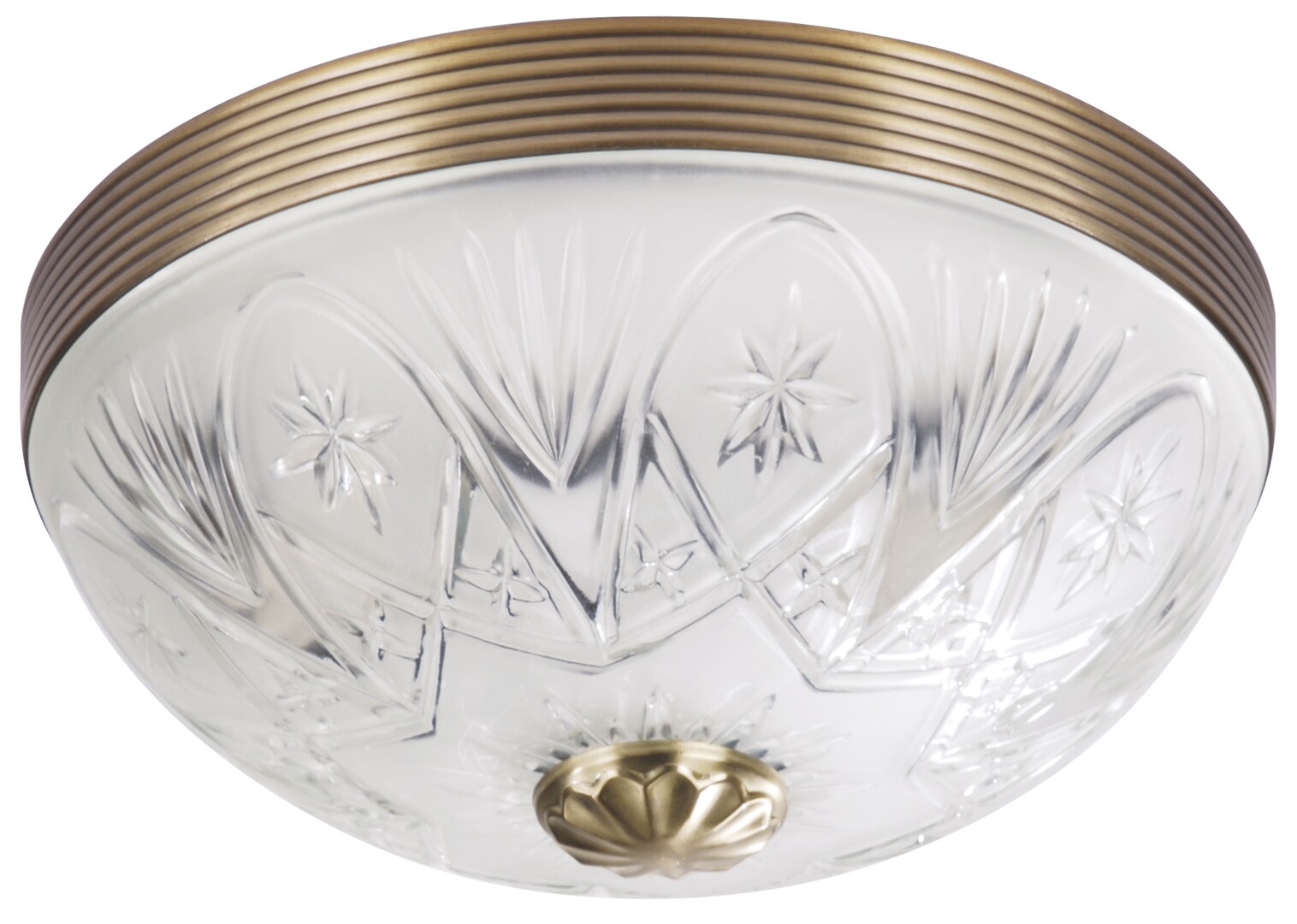 Rabalux Annabella Decke 2x60 W weiß-messing 8638