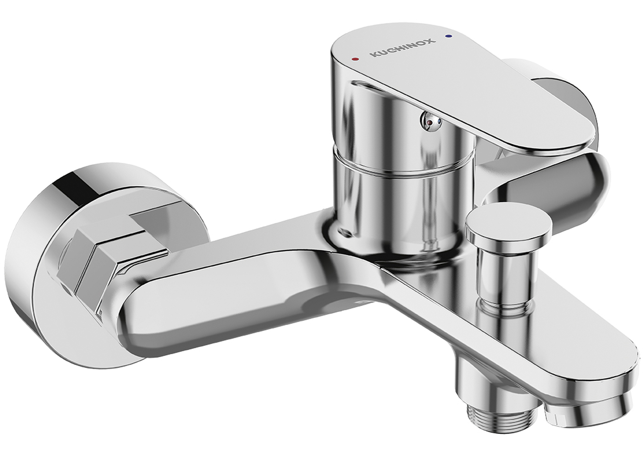 Kuchinox Fresno badewannen- und duscharmatur Wand chrom BQF010D