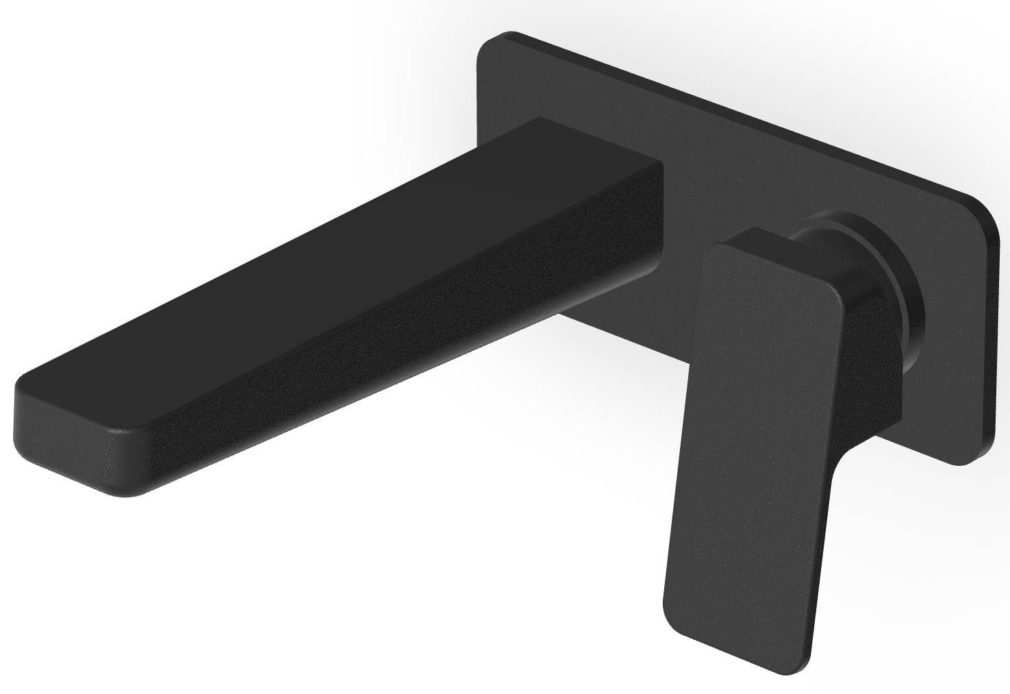 Zucchetti Jingle Waschtischarmatur Unterputz schwarz ZIN634.N1