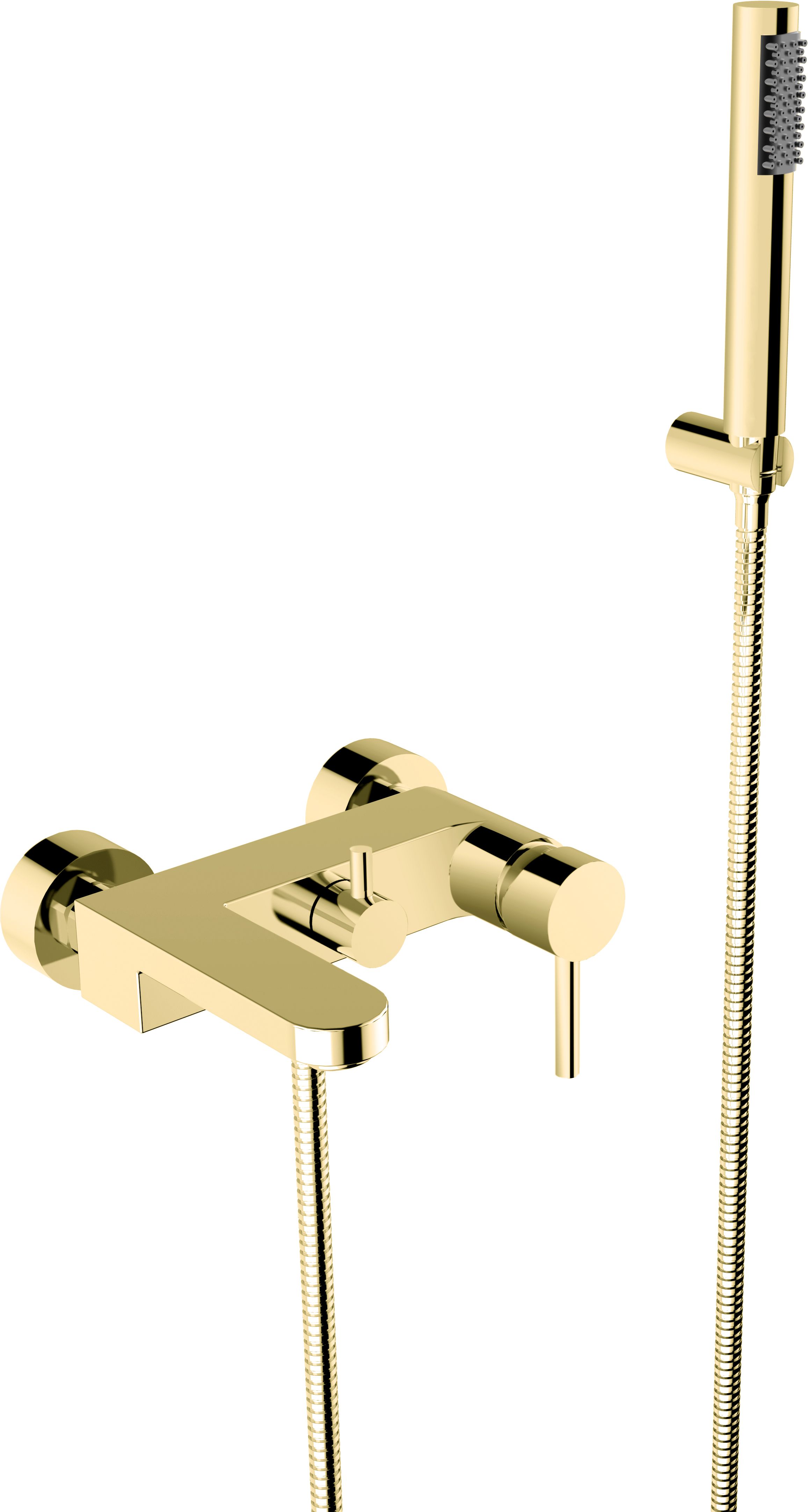Besco Decco badewannen- und duscharmatur Wand gold BW-DS-ZL