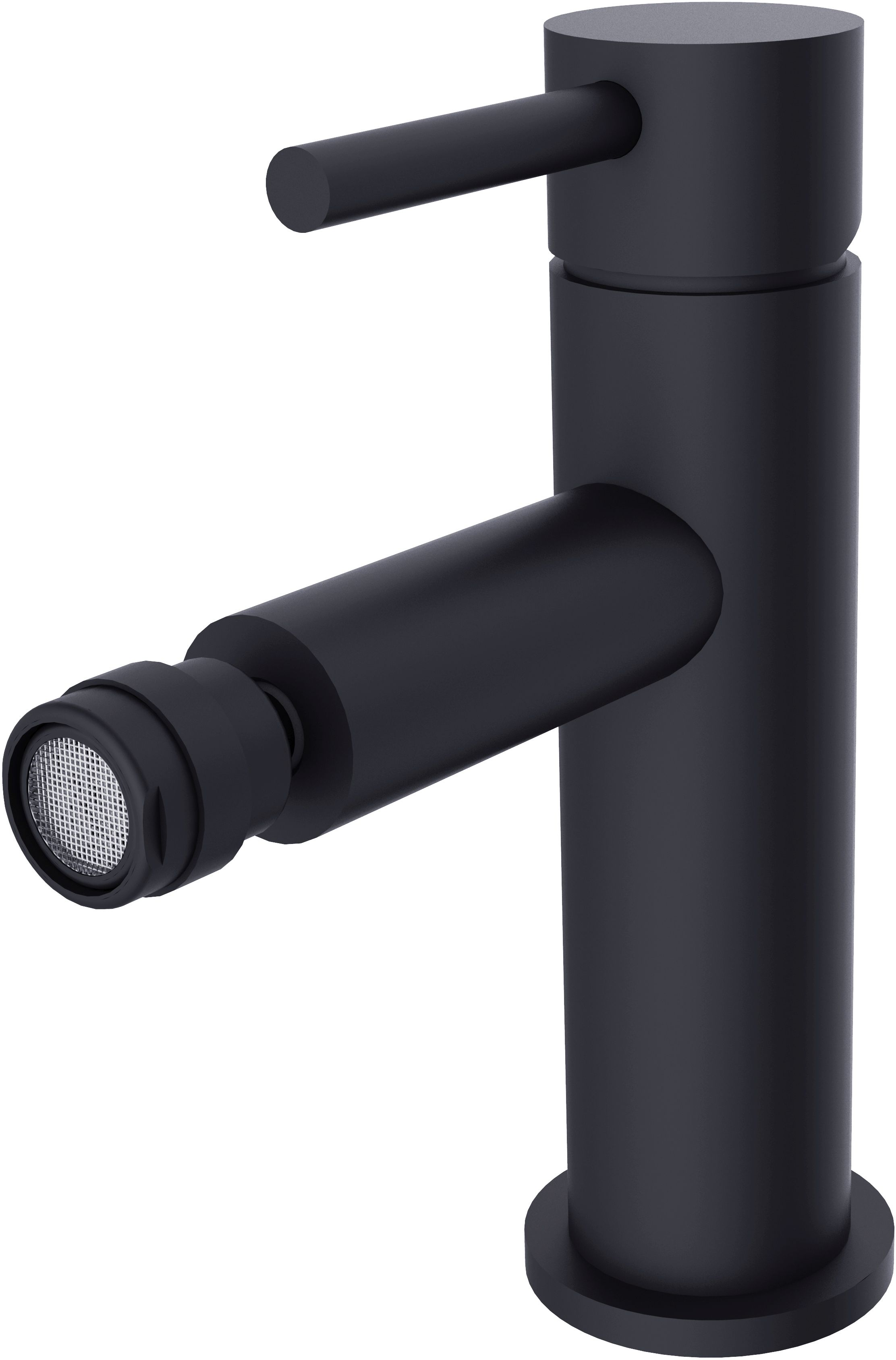 Besco Illusion bidet-wasserhahn stehend schwarz BB-I-CZ
