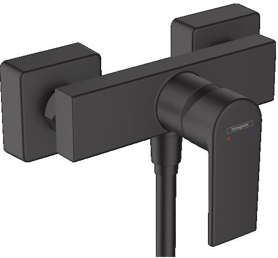 Hansgrohe Vernis Shape Duschbatterie Wandmontage schwarz 71650670