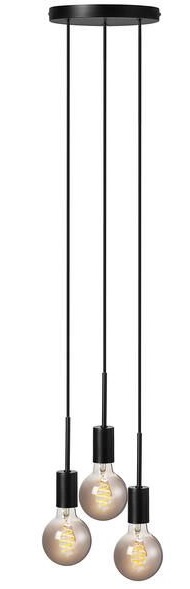 Nordlux Paco Pendelleuchte 3x40 W schwarz 2112063003