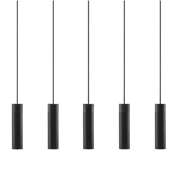 Nordlux Tilo Pendelleuchte 5x15 W schwarz 2010483003